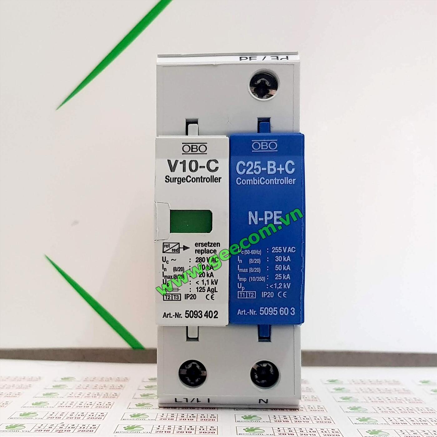 Chống sét lan truyền OBO V10-C1+NPE-280