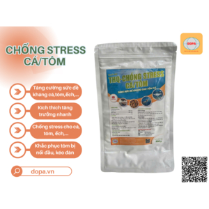 CHỐNG STRESS CÁ/TÔM ( 500g ): Giải pháp chống stress cho tôm, cá hiệu quả với thuốc thuỷ sản