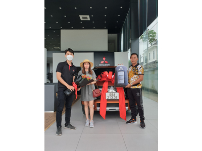 Chúc mừng anh Phạm Quang Phúc đến Từ Phú Quốc nhận xe Xpander Cross