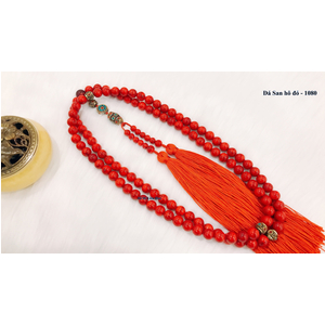 Chuỗi tràng hạt đá San Hô đỏ 10mm