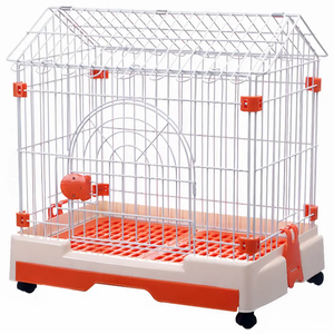 Chuồng chó mèo bằng sắt mái chóp AUPET Conical Dog Cage