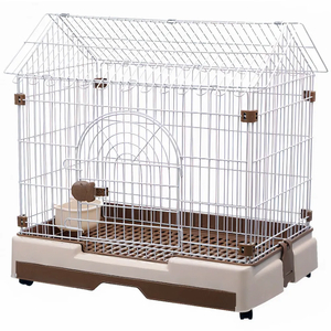 Chuồng chó mèo bằng sắt mái chóp AUPET Conical Dog Cage