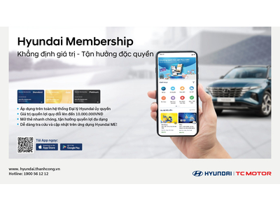 Chương trình hội viên Hyundai - Đặc quyền dành riêng cho khách hàng Hyundai 2025 mới nhất