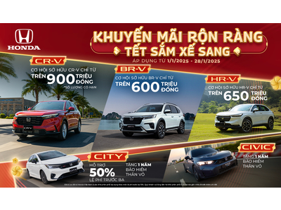 Chương trình khuyến mại: Khuyến Mãi Rộn Ràng - Tết Sắm Xế Sang