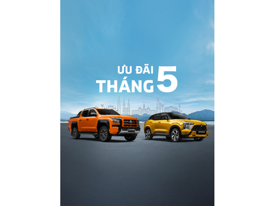 CHƯƠNG TRÌNH KHUYẾN MÃI MUA XE THÁNG 05/2025