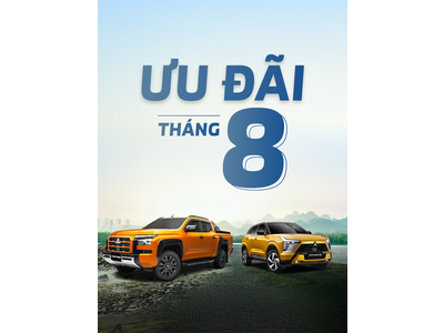 CHƯƠNG TRÌNH KHUYẾN MÃI MUA XE THÁNG 08/2025