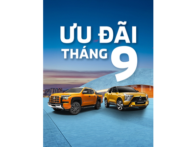 CHƯƠNG TRÌNH KHUYẾN MÃI MUA XE THÁNG 09/2025