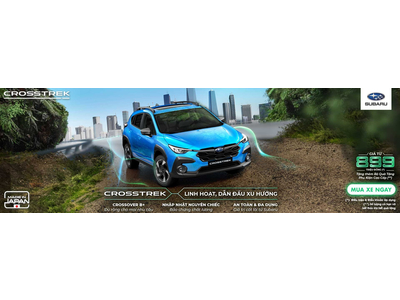 CHƯƠNG TRÌNH KHUYẾN MẠI THÁNG 04/2026 DÀNH CHO XE SUBARU CROSSTREK