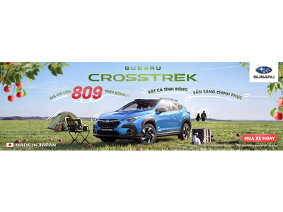 CHƯƠNG TRÌNH KHUYẾN MẠI THÁNG 10/2026 DÀNH CHO XE SUBARU CROSSTREK