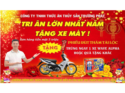 CHƯƠNG TRÌNH RÚT THĂM TRÚNG THƯỞNG 100%