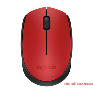 Chuột không dây Logitech M171 Màu đỏ