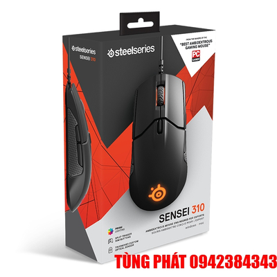 Chuột gaming Steelseries Sensei 310 Black (RGB) 62432