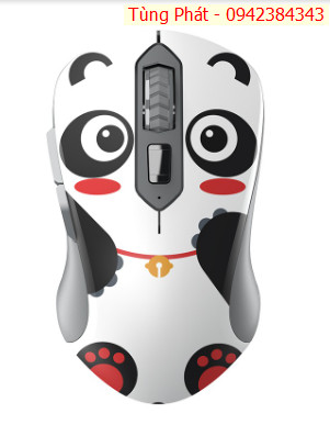 Chuột không dây DAERU LM115G MULTI-COLOR PANDA