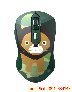 Chuột không dây DAREU LM115G MULTI COLOR LION