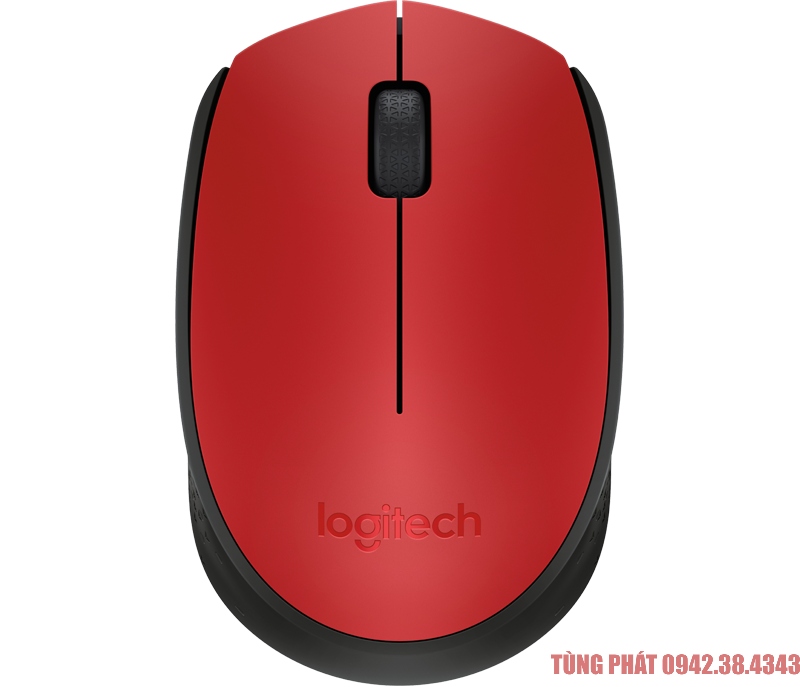 Chuột không dây Logitech M171 Màu đỏ