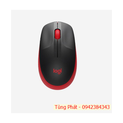 Chuột không dây Logitech M190 Wireless ( màu đỏ )