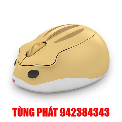 Chuột máy tính Akko Hima Hamster Vàng