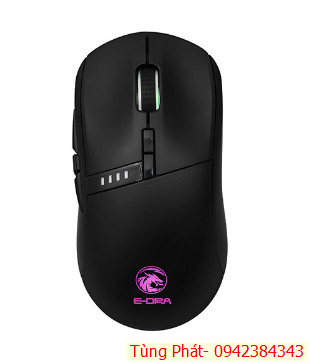 Chuột máy tính E-dra EM620W Màu đen