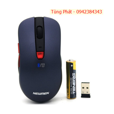 Chuột máy tính không dây Newmen D358 - Navy Blue