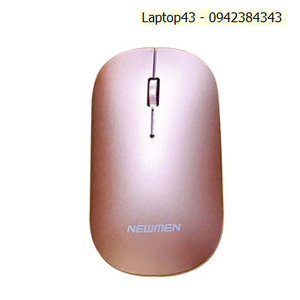 Chuột máy tính không dây Newmen D566 Hồng (Dual 2.4G + Bluetooth 3.0 & 5.0)