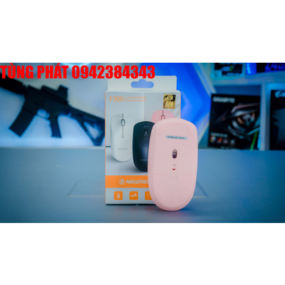 Chuột máy tính không dây Newmen F007 Hồng