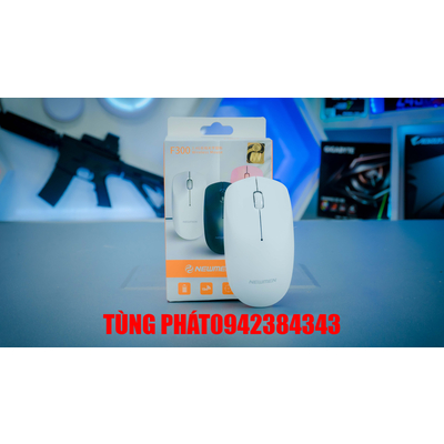 Chuột máy tính không dây Newmen F007 Trắng