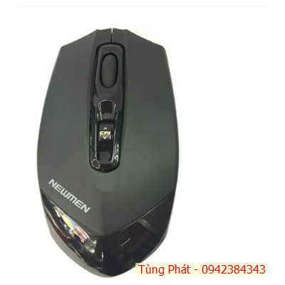Chuột máy tính không dây Newmen F300, Xám đen
