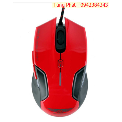 Chuột Newmen N500 Gaming- đỏ