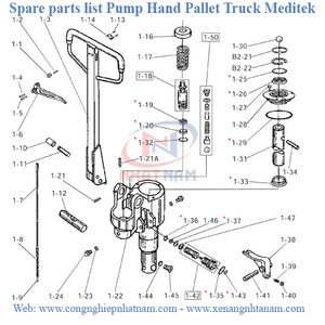 Chuyên nhận sửa chữa xe nâng tay tận nơi - Nhận bảo dưỡng xe nâng định kỳ