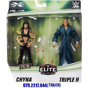 WWE CHYNA & TRIPLE H - ELITE DX 2-PACK