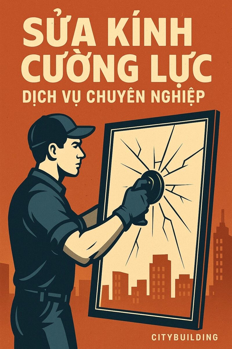 🔧 DỊCH VỤ SỬA CHỮA KÍNH CƯỜNG LỰC CITYBUILDING HCM – PHƯỜNG BÌNH CƠ