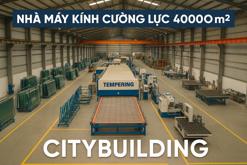 💎 Kính cường lực 15mm cao cấp – độ bền vượt trội, chịu lực mạnh, phù hợp sàn kính, cầu thang, lan can, showroom. Citybuilding sản xuất – thi công tại Hà Nội & TP.HCM. Báo giá chuẩn nhà máy, bảo hành dài hạn.