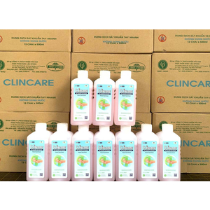 Dung dịch rửa tay sát khuẩn Clincare (500 ml, 5 lít)
