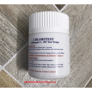 GIẤY THỬ NHANH CHLORINE 5-200PPM