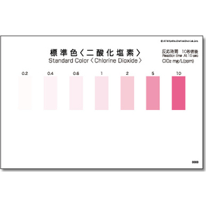 Test nhanh Chlorine Dioxide ClO2 PACKTEST WAK-ClO2 – KYORITSU
