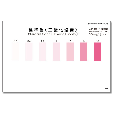 Test nhanh Chlorine Dioxide ClO2 PACKTEST WAK-ClO2 – KYORITSU