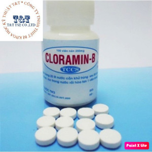 Cloramin B dạng viên khử trùng, diệt khuẩn