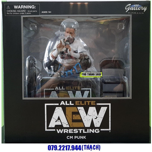 TƯỢNG AEW SUPERSTAR CM PUNK - GALLERY DIORAMA