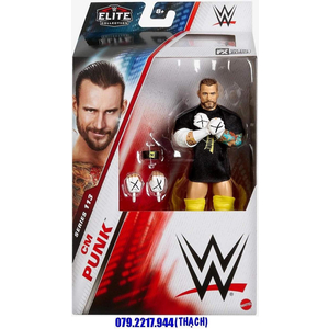 WWE CM PUNK (THE NEW NEXUS - MACHO GEAR) - ELITE 113