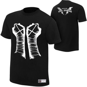 CM PUNK - FISTS AUTHENTIC T-SHIRT