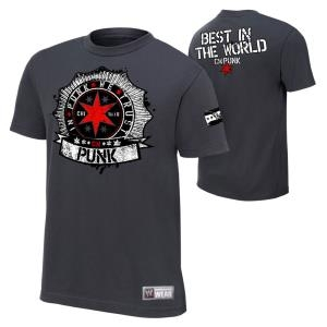 CM PUNK - IN PUNK WE TRUST AUTHENTIC T-SHIRT