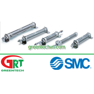 Pneumatic cylinder / double-acting / compact / waterproof | CM2 series |SMC Pneumatic | SMC Vietnam