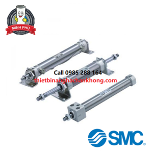 XYLANH KHÍ NÉN DÒNG TIÊU CHUẨN DẠNG TRÒN CM2/CDM2 - SMC