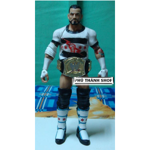 WWE CM PUNK - ELITE 16 & WWE CHAMPIONSHIP SPINNER (KHÔNG HỘP)
