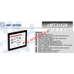 Màn hình cảm ứng WEINTEK CMT3152X
