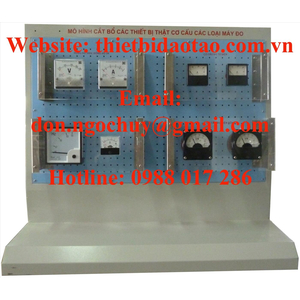 Mô hình cắt bổ hoặc các thiết bị cơ cấu đo