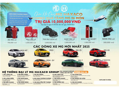 CƠ HỘI NHẬN QUÀ ĐỘC QUYỀN TẠI MG LONG BIÊN