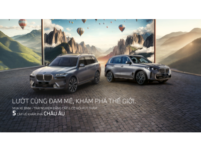 CƠ HỘI TRÚNG THƯỞNG CHUYẾN DU LỊCH CHÂU ÂU - KHI MUA XE BMW TRONG NĂM MỚI ẤT TỴ