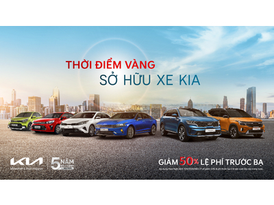 CƠ HỘI VÀNG: SỞ HỮU XE KIA TIẾT KIỆM LÊN ĐẾN 170 TRIỆU ĐỒNG