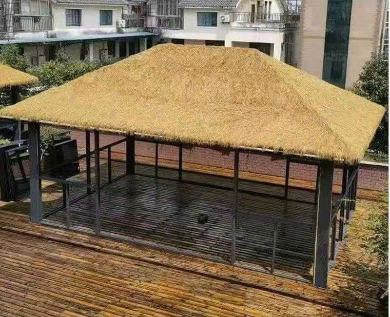 Mái rơm nhân tạo PTN